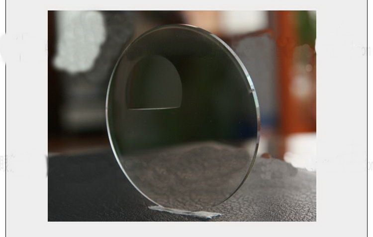 Flat-Top Bifocal Photochromic Grey Hard Resin Plastic Lens