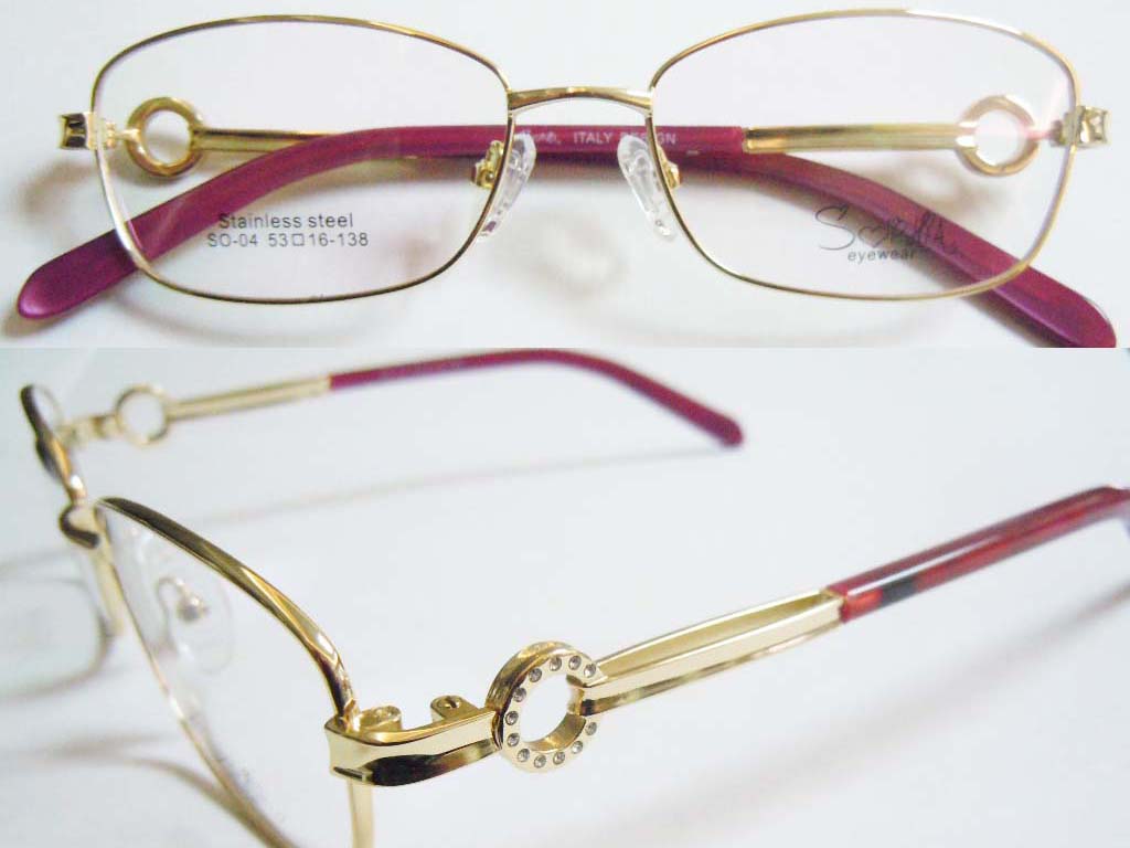  S329 Stainless Steel Spectacle Frame