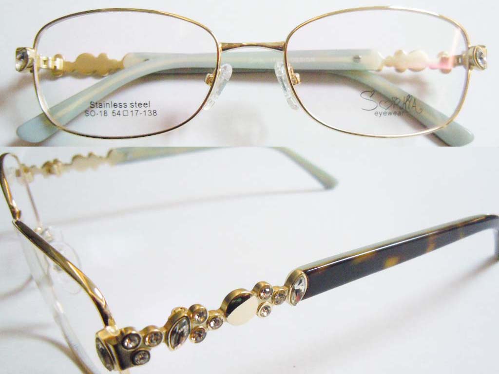 S337 Stainless Steel Spectacle Frame