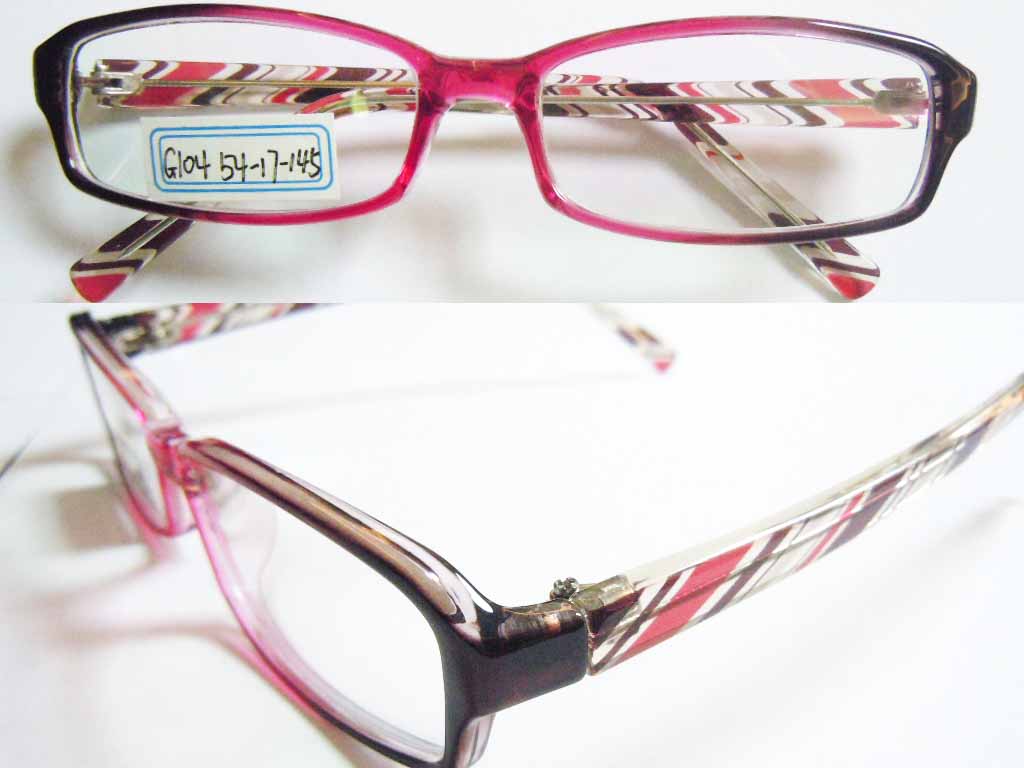 P424   Plastic Injection Eyeglass Frame