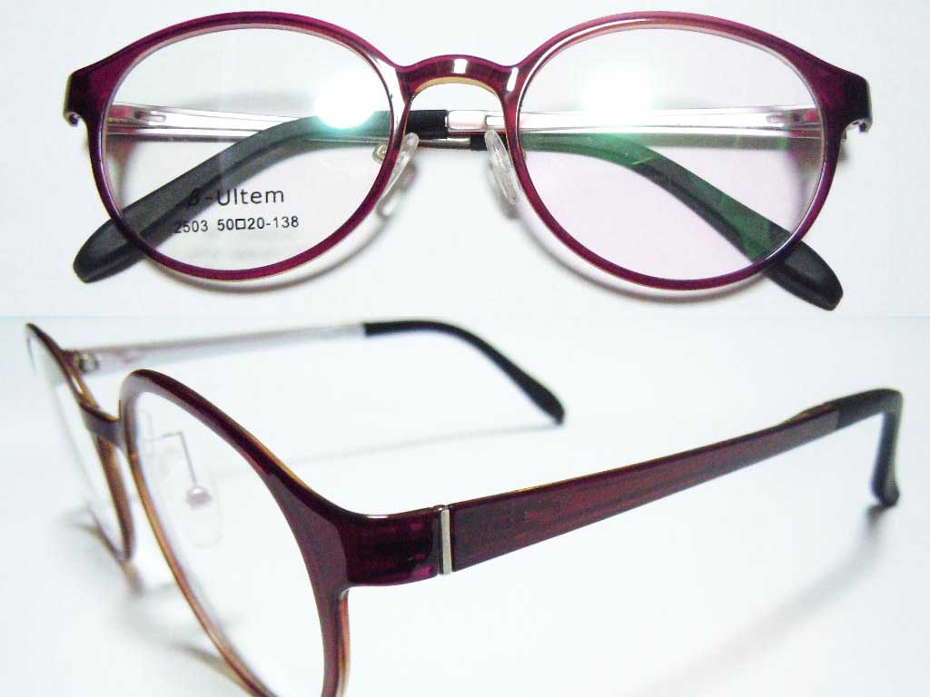 P554  Genuine Ultem Eyeglass Frame